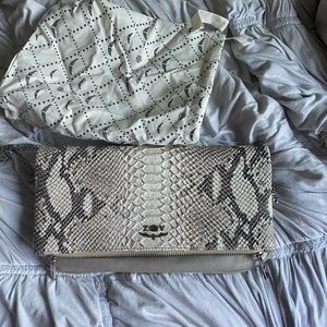 zadig and voltaire snake skin bag